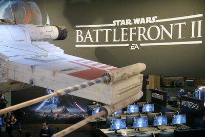 Προβολή εβδομάδας παιχνιδιών του Παρισιού για το Star Wars: Battlefront II