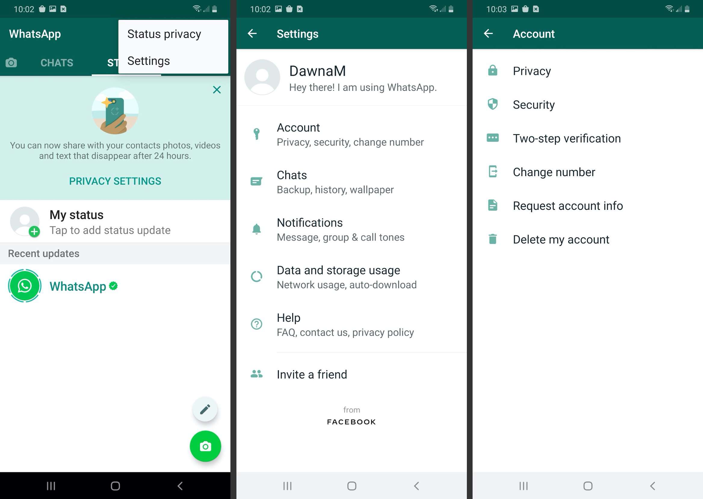 Κλείδωμα WhatsApp σε Android.