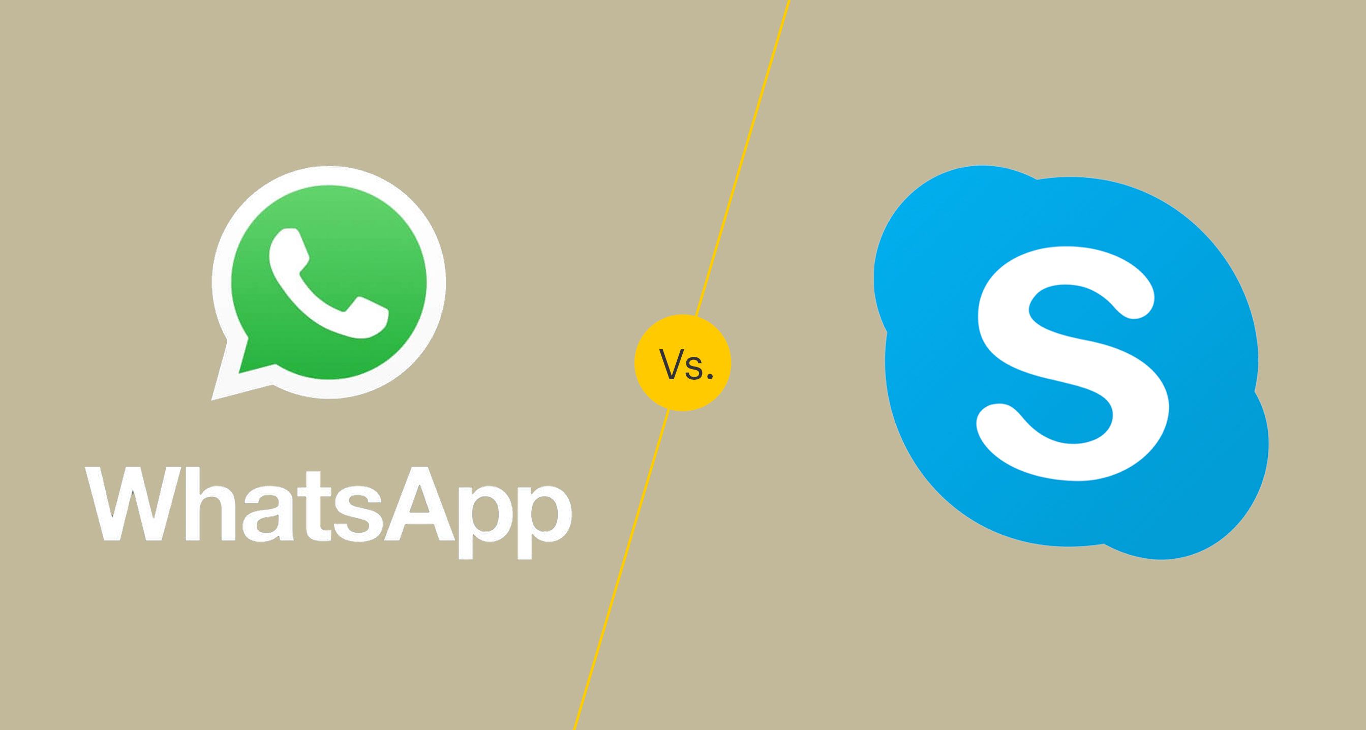 WhatsApp εναντίον Skype